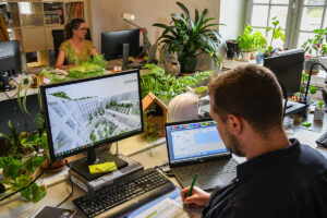 Les Jardins de Gally - conception