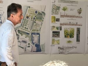Jean-Baptiste Choupot, étudiant en seconde année en conception et création de jardin dans le paysage
