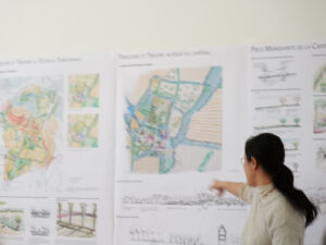 Siquin Wang, étudiante en seconde année en conception et création de jardin dans le paysage