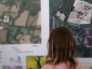 Jean Demory, étudiant en seconde année en conception et création de jardin dans le paysage 