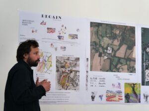 Jean Demory, étudiant en seconde année en conception et création de jardin dans le paysage 