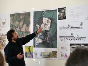 Jean Demory, étudiant en seconde année en conception et création de jardin dans le paysage 