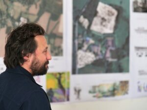 Jean Demory, étudiant en seconde année en conception et création de jardin dans le paysage 